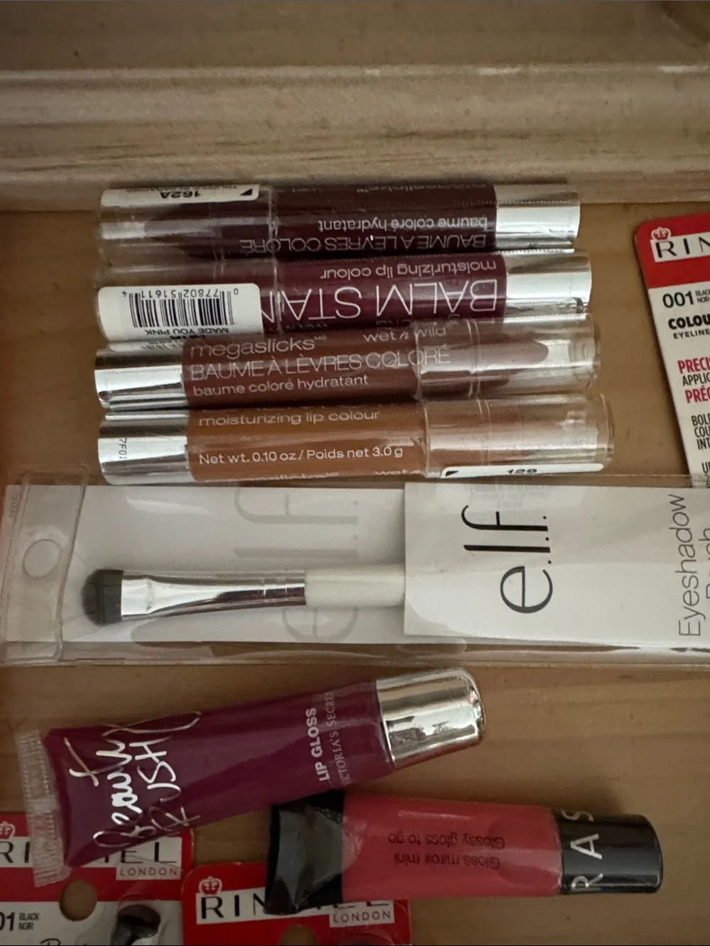 NEW Makeup Bundle for Women -Maybelline Elf Laura Mercier Rimmel NYX Clinique